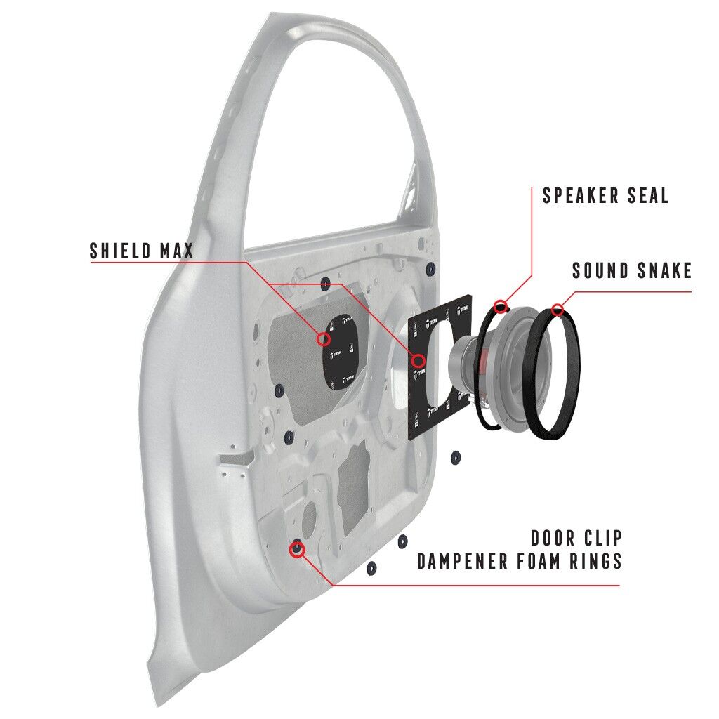 Titan ULTIMATE SPEAKER KIT Speaker Performance Enhancer Kit