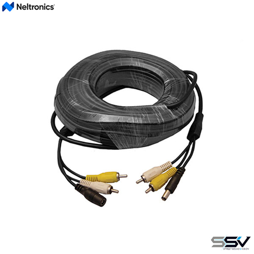 Neltronics 006-NSM Cable 6m RCA/Power Extension 