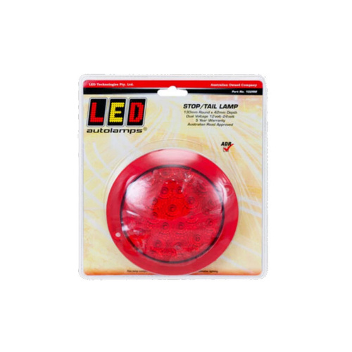 LED Autolamps 102RM Stop Tail 12-24V, Blister