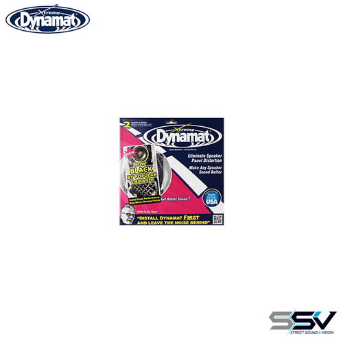 Dynamat Xtreme Speaker Kit  2 Sheets 25 x 25cm (0.12 sqM)