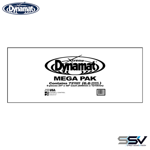 Dynamat Xtreme Installer Pak 9 Sheets 61 x 120cm (6.68 sqM)