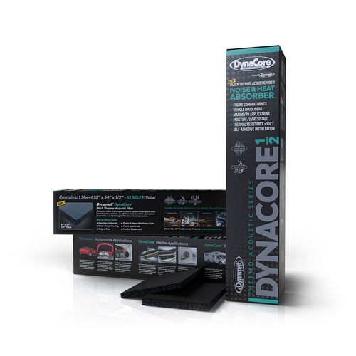 Dynamat 11901 Dynacore 12mm Thermo-Acoustic Insulation - 81 x 137cm (1.1 sqm)