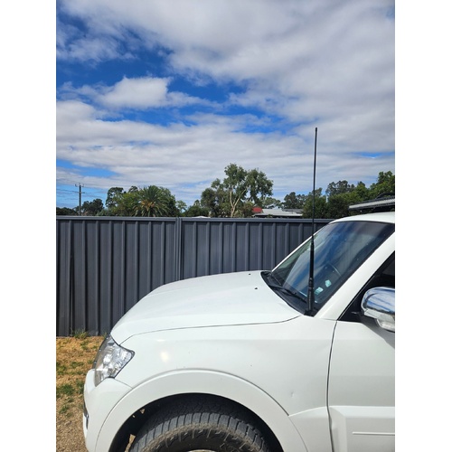 GMF 131D-BB UHF Antenna Bonnet Bracket To Suit Mitsubishi Pajero Gen 3 NX / NW / NS / NT Drivers Side