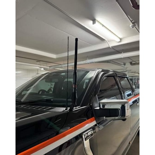 GMF 154D-BB UHF Antenna Bonnet Bracket To Suit Ford F150 2021+ Drivers Side
