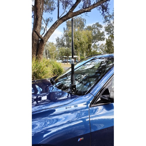 GMF 161P-BB UHF Antenna Bonnet Bracket To Suit BMW X5 2018+ Passenger Side