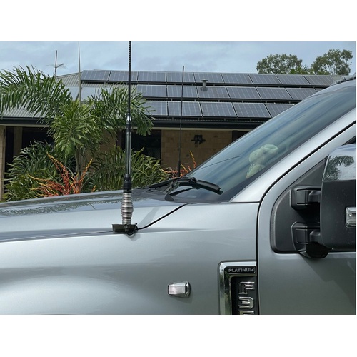 GMF 164P-FB UHF Antenna Fender Bracket To Suit Ford F350 2017+ Passenger Side