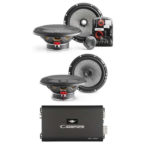 Focal Access Front & Rear Speaker Cadence QRS4.90GH 4 Channel Amplifier