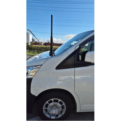 GMF 195P-BB UHF Antenna Bonnet Bracket To Suit Toyota HiAce 2019+ Passenger Side