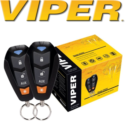Viper 3400V 1-Way Security System