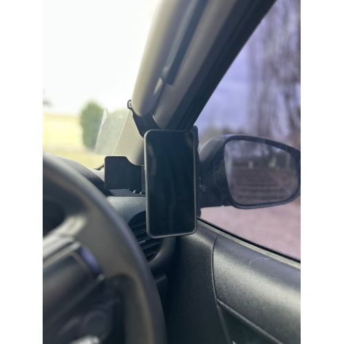 GMF 4009-PH-D Phone and UHF Handpiece Holder To Suit Toyota Hilux N80 2015+