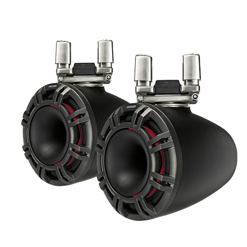 Kicker 44KMTC94 9″ LED Watts RMS Tower Speakers Black