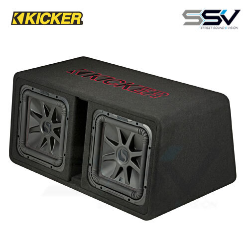 Kicker 45DL7R122 -Dual 12″ Ported Enclosure 1200 Watts RMS