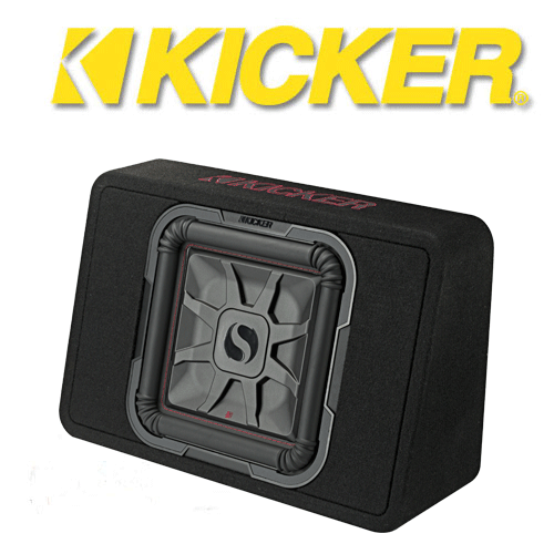Kicker 46TL7T122 – 12″ Sealed Thin Enclosure 600 Watts RMS 2 Ohm
