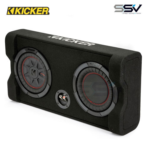 Kicker 48TRTP82 – 8″ Sealed Thin Enclosure 300 Watts RMS 2 Ohm