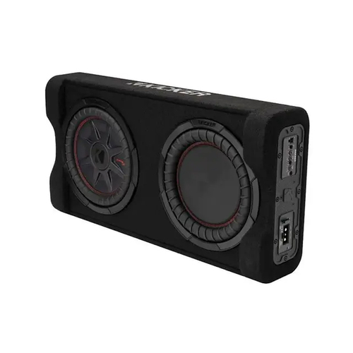 Kicker 49PTRTP10 Trtp 10" 400W Powered Down Firing Loaded Subwoofer Enclosure