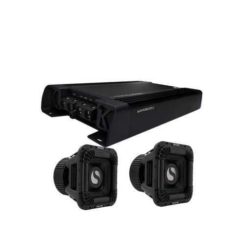 Kicker 12" Subwoofer & Mono Amp & Subs Bundle