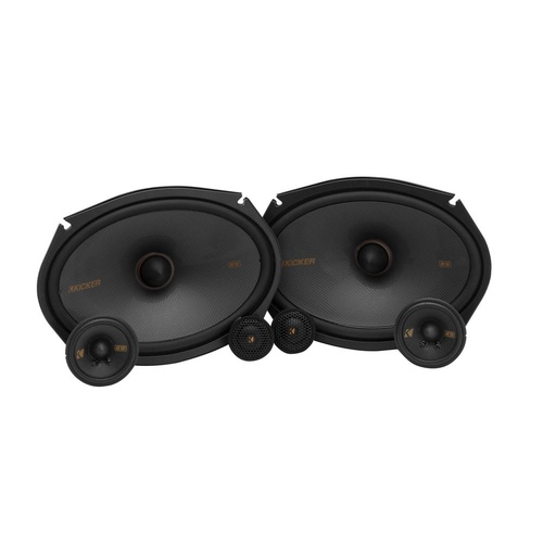 Kicker 51KSS369 6" x 9" 3-way 100 Watts RMS Components