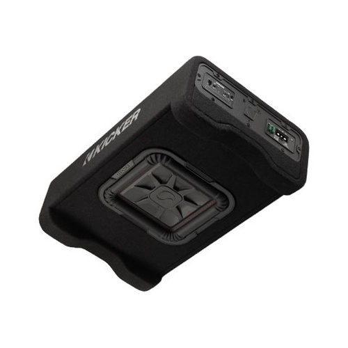 Kicker PL7TDF Powered Down-Firing 10" Enclosure