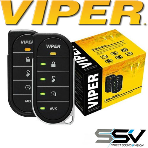 Viper 5806VR 2-Way LED Security With Remote Start 
