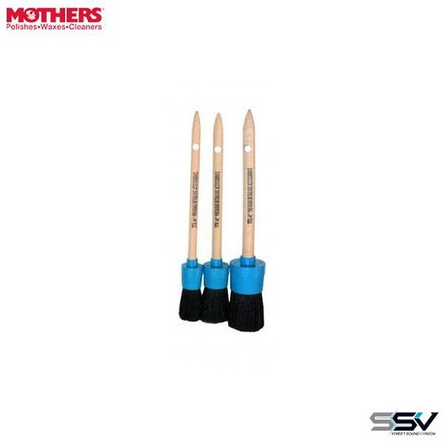 MLH Detailing Brush Wooden Handle 3 Pack 64MLH650