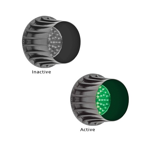 LED Autolamps 83G Flashing Lamps 83G 48 Green LEDs | TRAFFIC ADVISORY LAMP