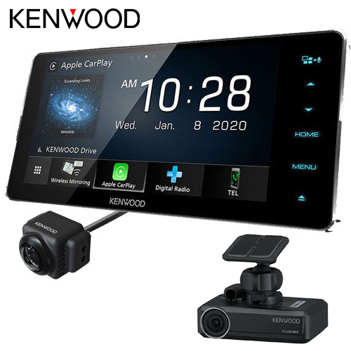 Kenwood DDX920WDABS with CMOS-740HD Reverse Camera & DRV-N520 Dashboard Camera