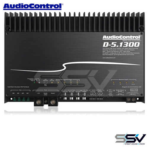AudioControl D Series DSP 5 Channel Amplifier