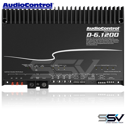 AudioControl D Series DSP 6 Channel Amplifier