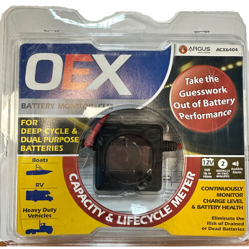 Battery Monitor CLM For Deep Cycle & Dual Purpose Batteries ACX6404
