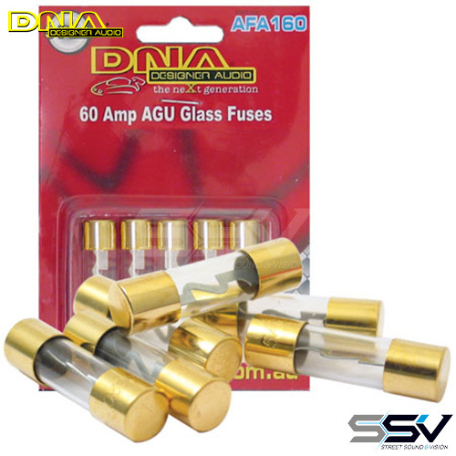 DNA AFA160 AGU Gold Fuse 60 Amp - 5 Pack