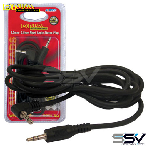 DNA ALR031 3.5 To 3.5mm Stereo Plug 1.5 Metres