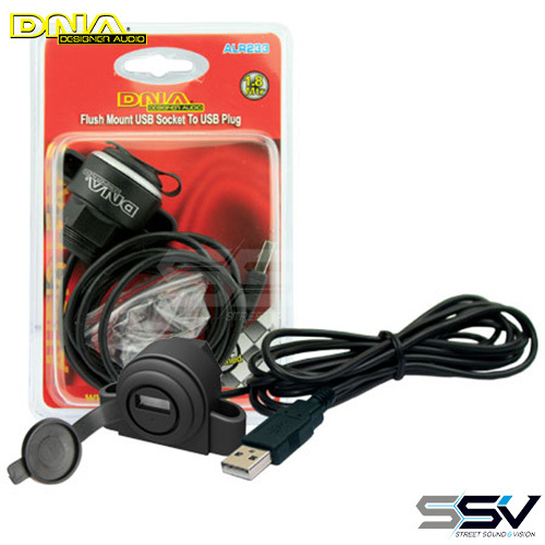 DNA ALR233 Flush Mount USB Socket To USB Plug