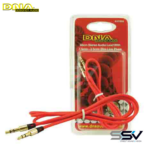 DNA ALR3060 3.5 To 3.5mm Stereo Plug 60cm