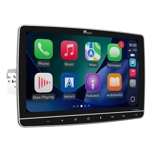Aerpro AM1005F 10.1" Floating multimedia receiver with wireless apple carplay & android auto