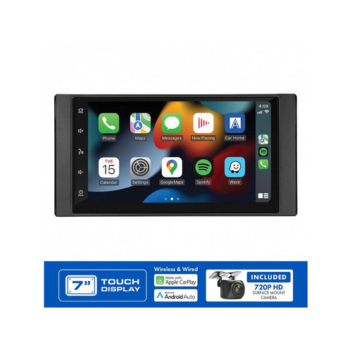 Aerpro AM8580K3 7" Multimedia receiver to suit Subaru various models 2011-2015