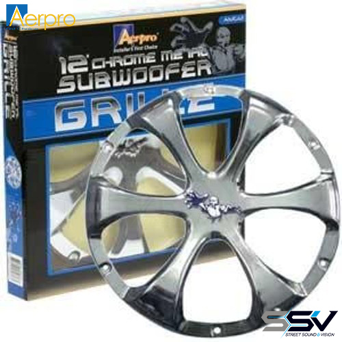 Aerpro AMG12 12" 305mm chrome sub grille