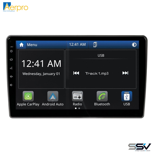 Aerpro AMHY6 9" Wireless Apple CarPlay Android Auto Head Unit To Suit Hyundai iLoad & iMax 2008-2015