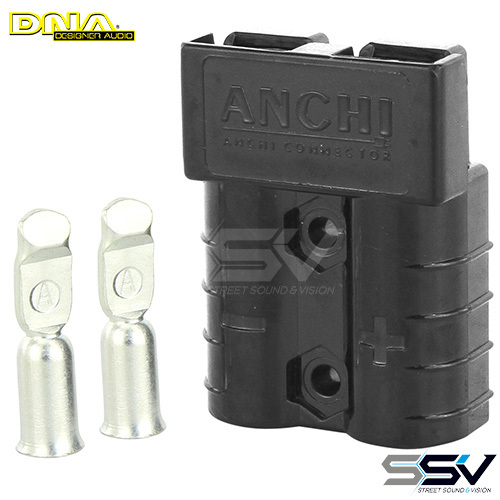 DNA AND050BL Anderson Battery Connector 50A - Black