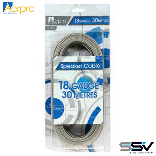 Aerpro AP1830 30 metres 18 ga speaker cable
