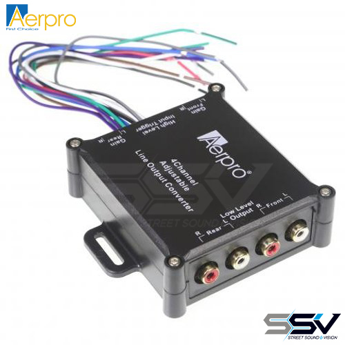 Aerpro AP3044A 4 channel line output converter