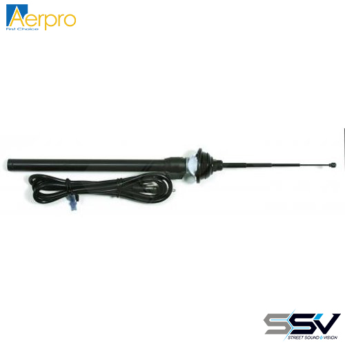 Aerpro AP66B 4 SECT TOP MOUNT BLACK AERIAL