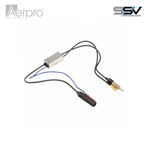 Aerpro APDAB7 Dab antenna adaptor - din female to din male with smb connector