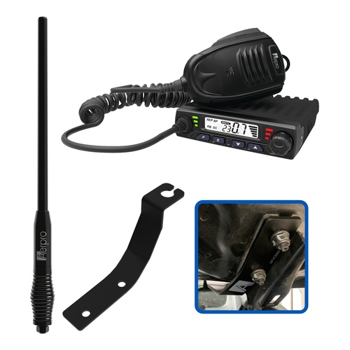 Aerpro APFOCBE1 Compact 5w Uhf Cb Kit To Suit Ford Ranger 2012-2021 & Everest 2015-2022
