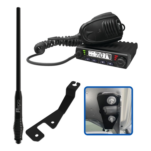 Aerpro APFOCBE2 Compact 5w Uhf Cb Kit To Suit Ford Ranger 2022-on