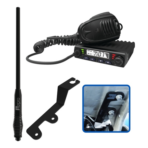 Aerpro APMTCBE1 Compact 5w Uhf Cb Kit To Suit Mitsubishi Triton 2019-2023