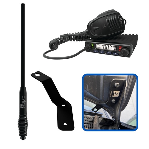 Aerpro APNICBE2 Compact 5w Uhf Cb Kit To Suit Nissan Patrol Y62 2019