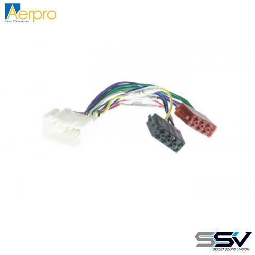 AERPRO APP0113 Primary iso harness to suit citroen, Mitsubishi & Peugeot - various models