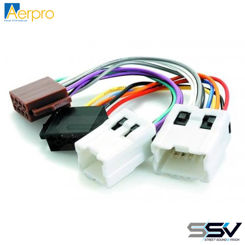 Aerpro APP0120 Primary iso harness to suit Nissan - various models small two plug connectors