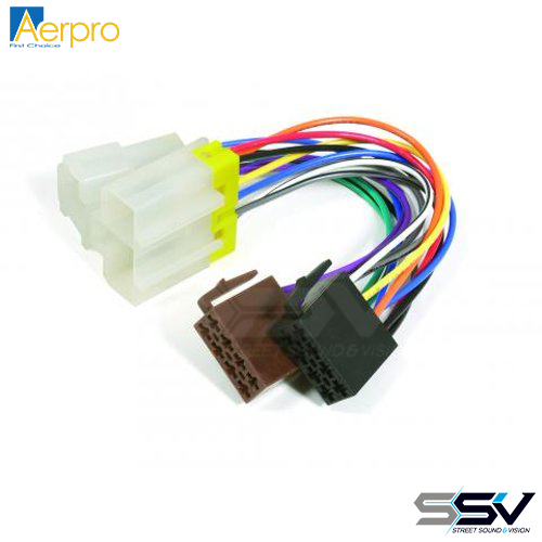 AERPRO APP0121 Primary iso harness to suit Nissan - various models large two plug connectors