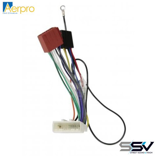 APP091 ISO harness to suit Subaru / Nissan